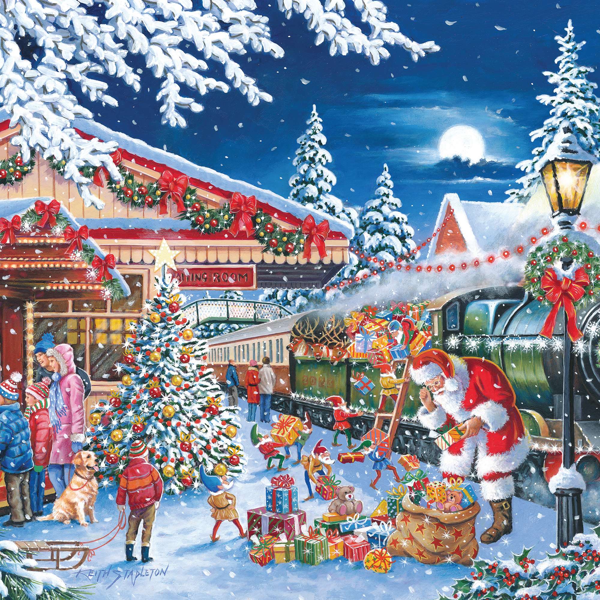 house-of-puzzles-santa-s-express-mini-puzzle-150-pi-ces-no-l image 3