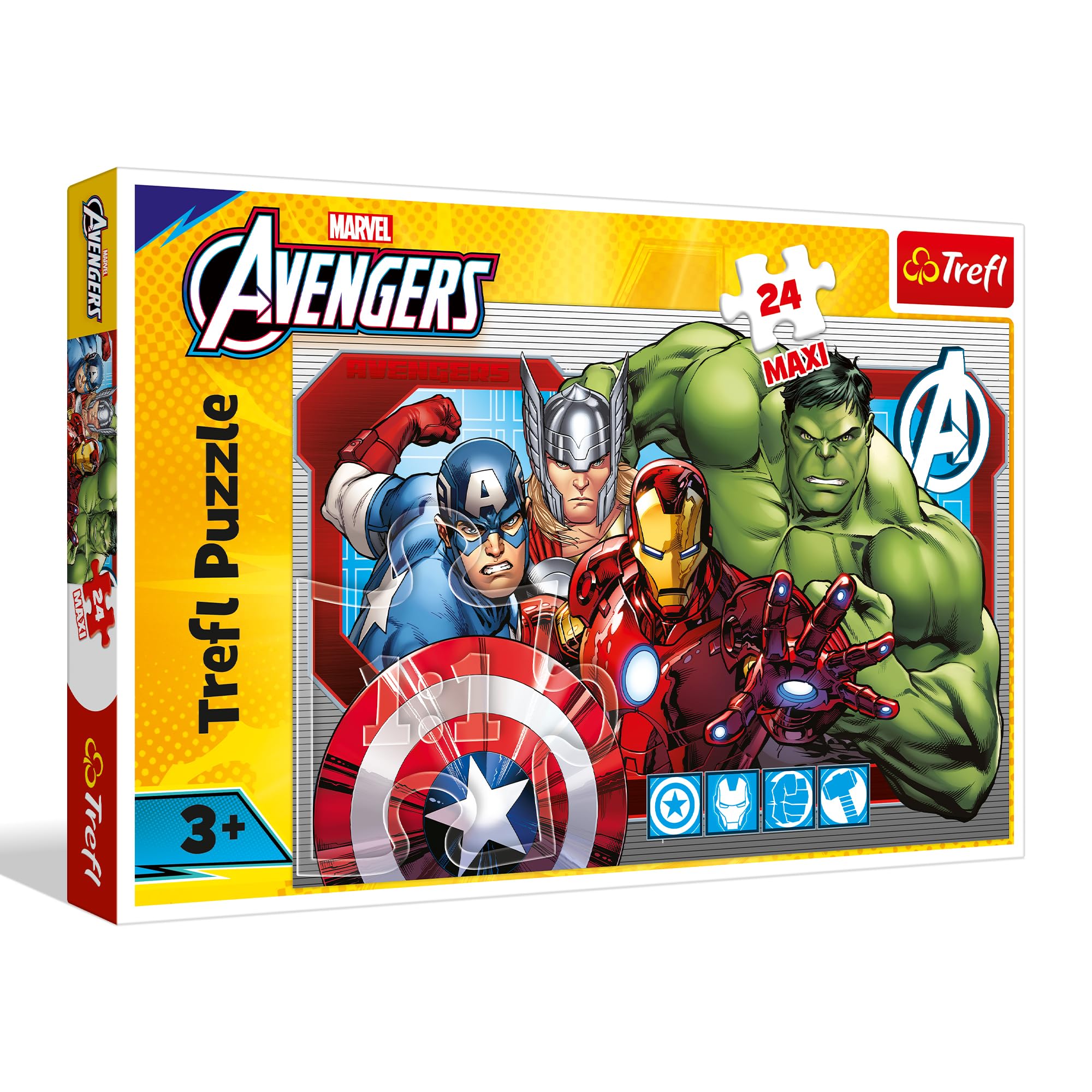 trefl-red-avengers-always-fair-puzzle-24-pi-ces-maxi-3-ans image 1