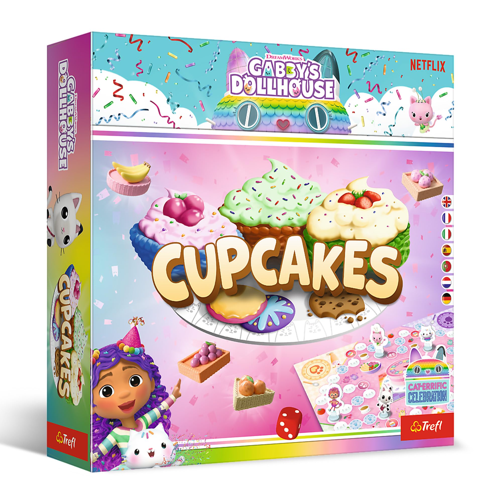 trefl-red-cupcakes-gabby-s-dollhouse-jeu-de-soci-t-d-s-4-ans image 1