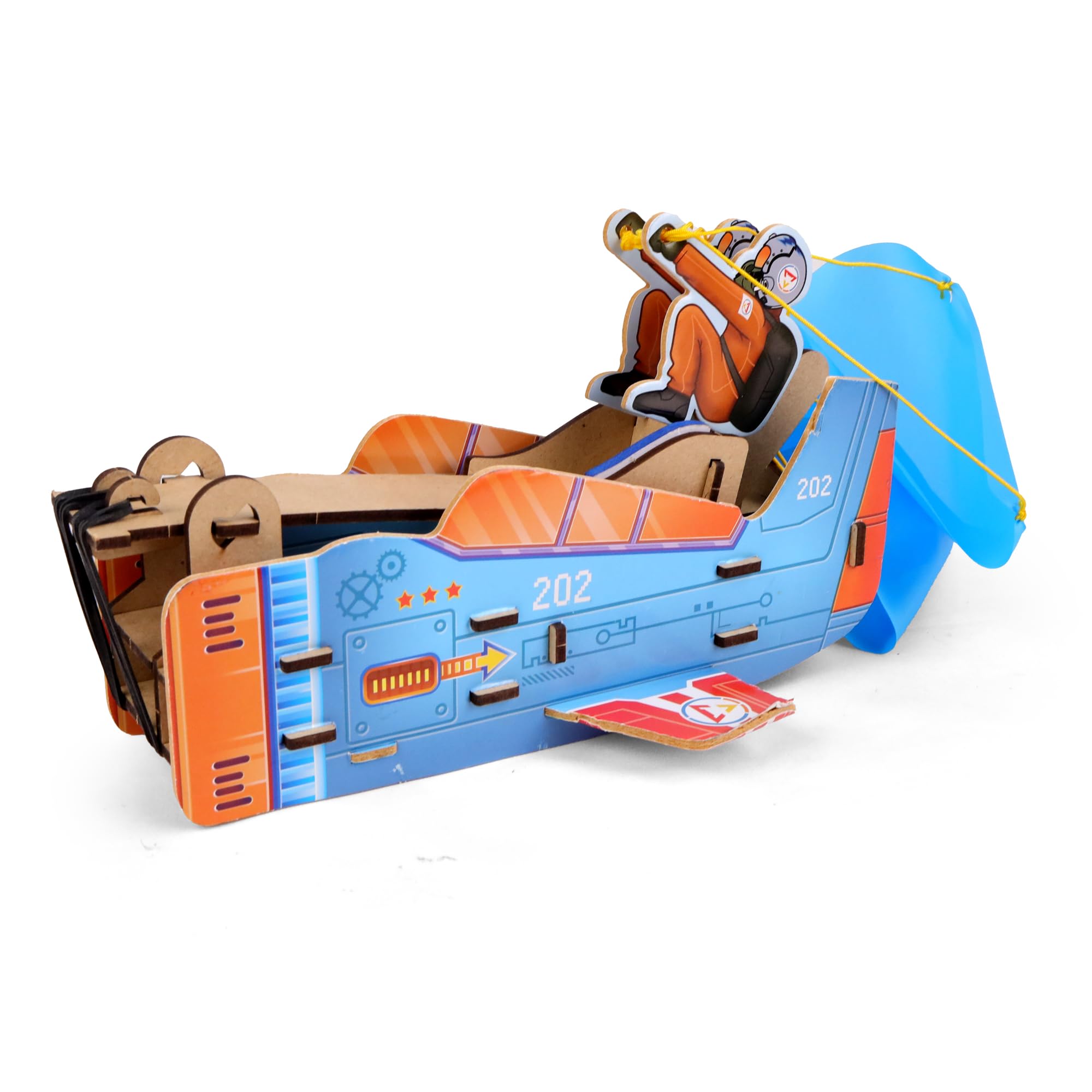 explora-maquettes-3d-lanceur-d-avion-jeu-65-pi-ces-8-ans image 5
