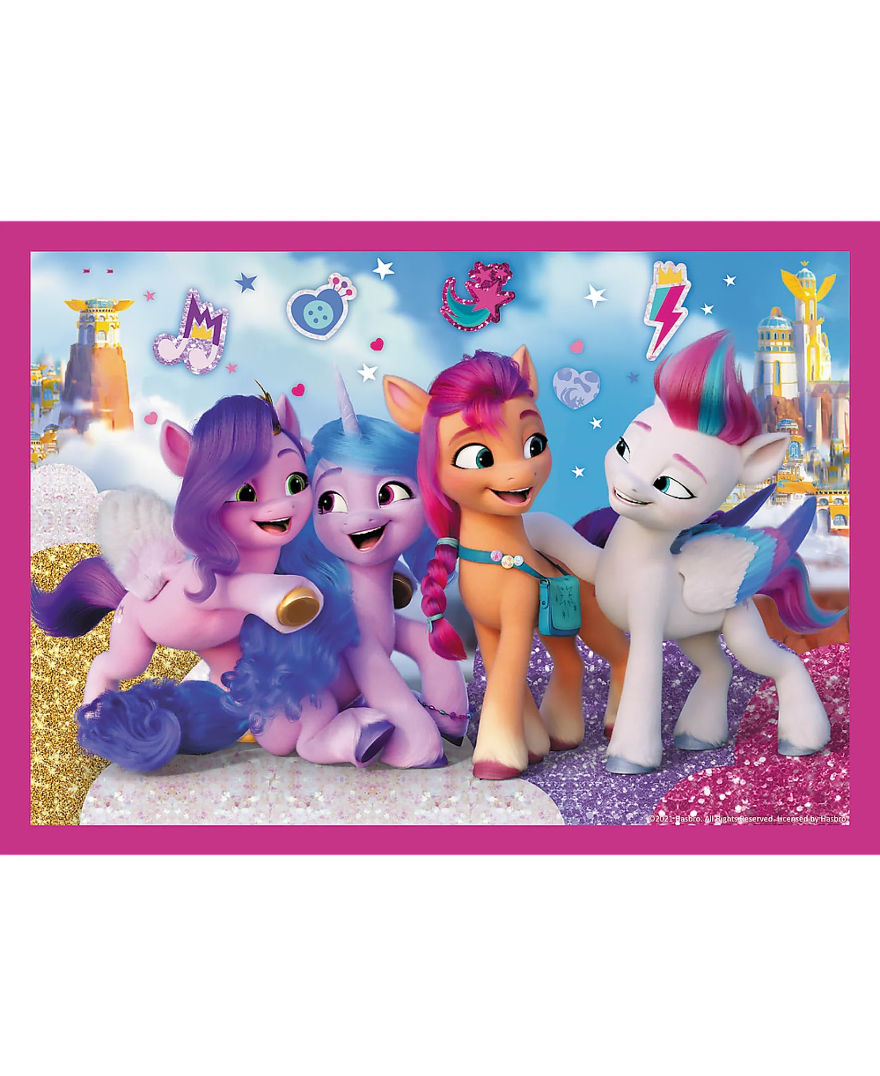 trefl-red-my-little-pony-puzzle-4-en-1-enfant-4-ans image 6