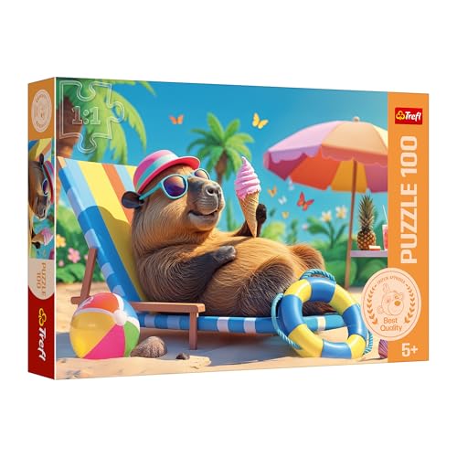 the-treflik-family-capybaras-puzzle-100-pi-ces-enfant image 7