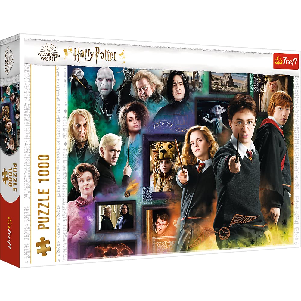 trefl-red-monde-des-sorciers-puzzle-1000-pi-ces-10668 image 1