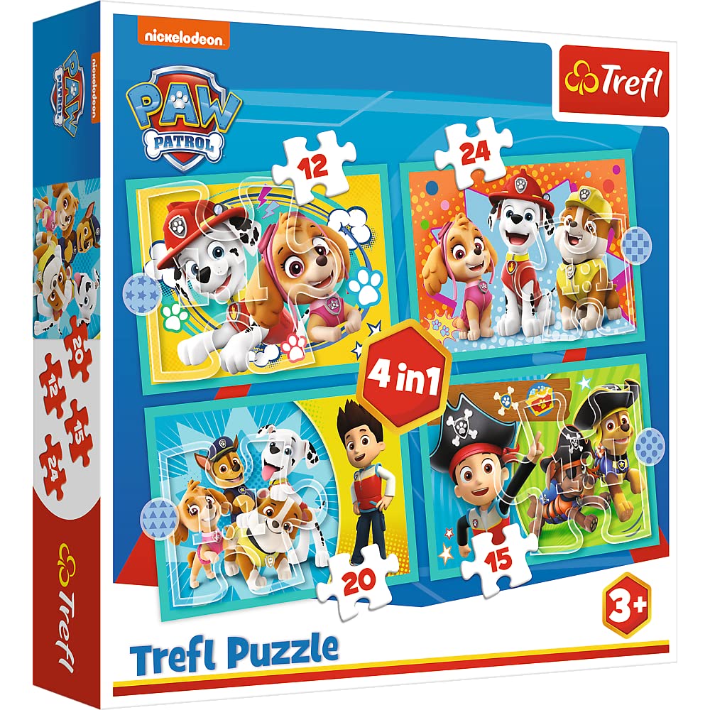 trefl-red-pat-patrouille-puzzle-4-en-1-12-24-pi-ces-3-ans image 1