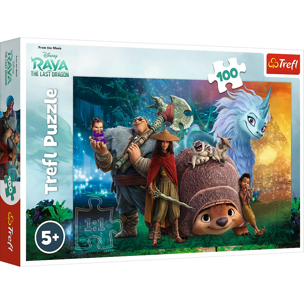 trefl-red-raya-et-le-dernier-dragon-puzzle-100-pi-ces-5-ans image 1