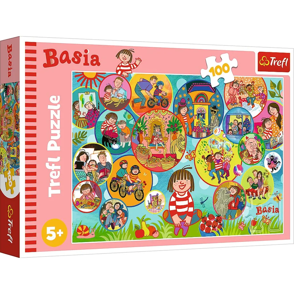 trefl-red-basia-puzzle-100-pi-ces-journ-e-avec-basia-5-ans image 1