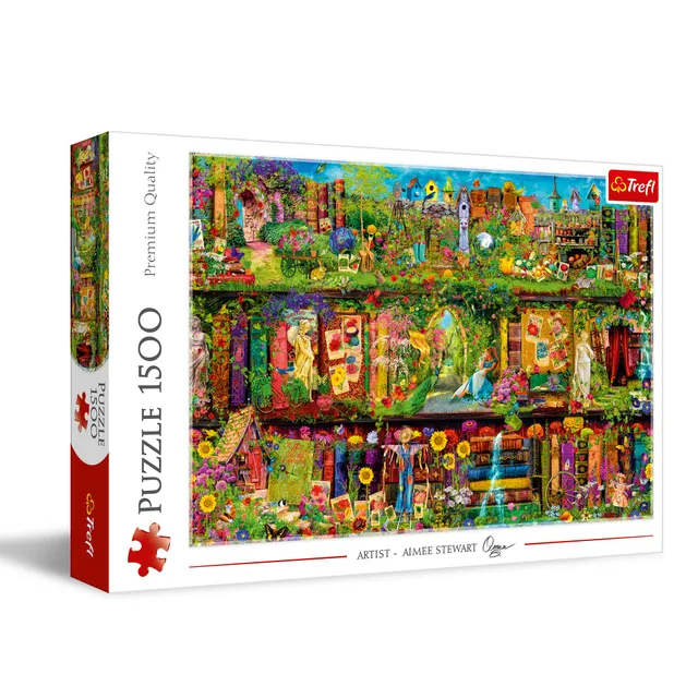 trefl-red-biblioth-que-f-erique-puzzle-1500-pi-ces image 1