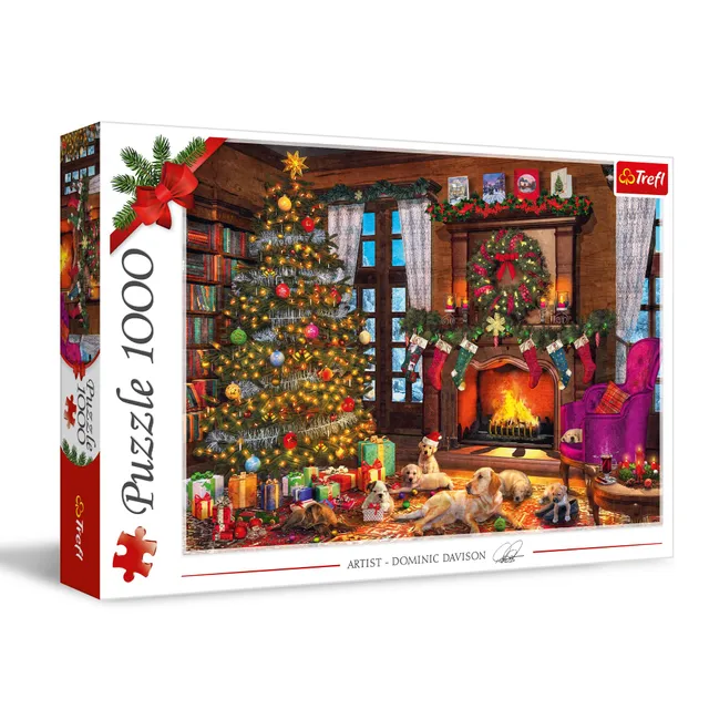 trefl-red-no-l-s-approche-puzzle-1000-pi-ces-magie-de-no-l image 1