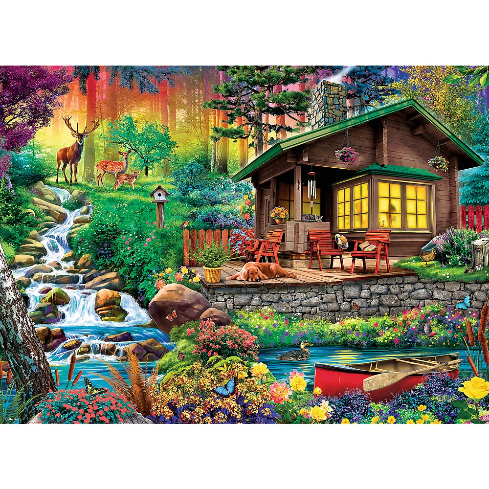 trefl-premium-plus-33074-puzzle-3000-pi-ces-chalet-en-for-t image 2