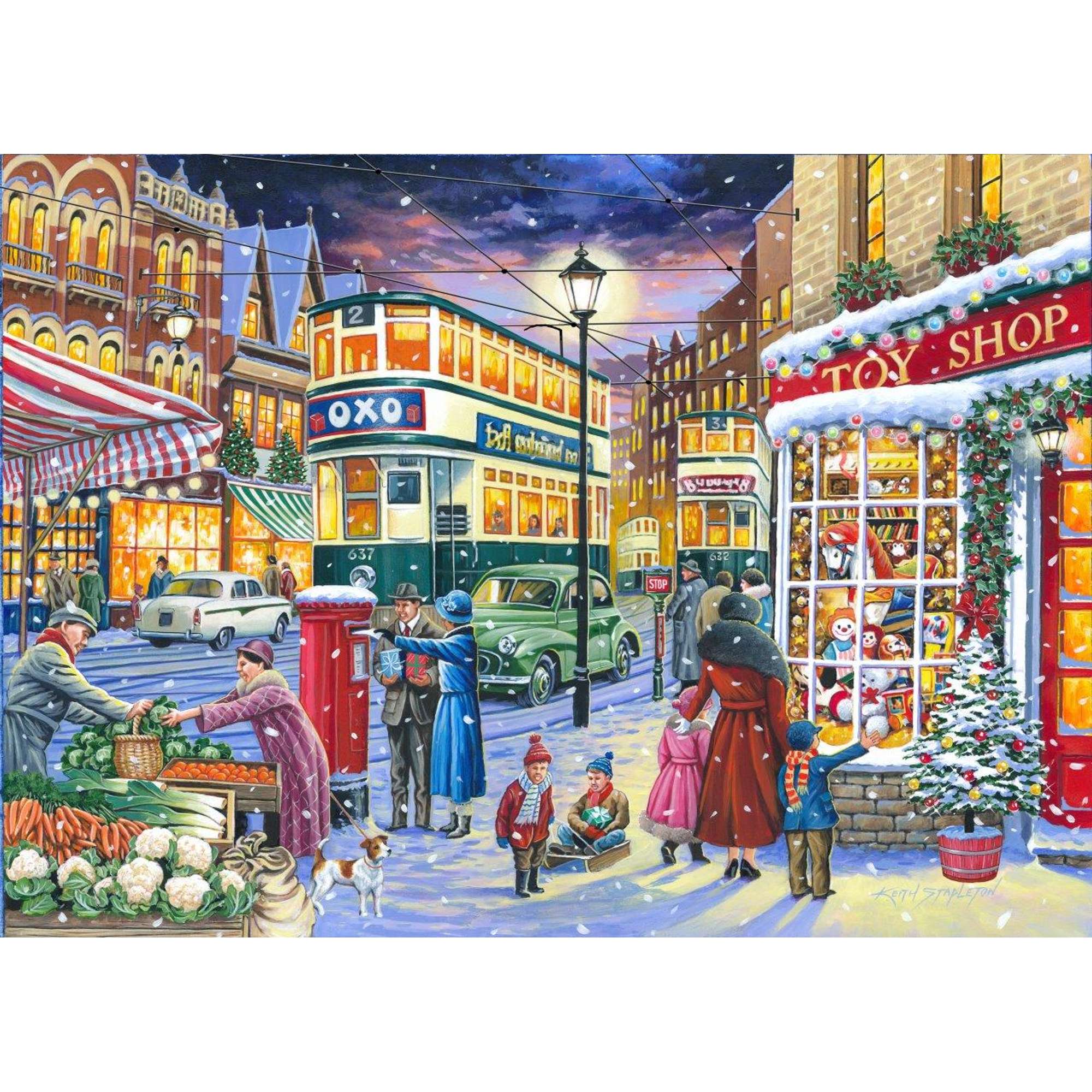 house-of-puzzles-no-19-catching-tram-puzzle-1000-pi-ces-diff-rences image 2
