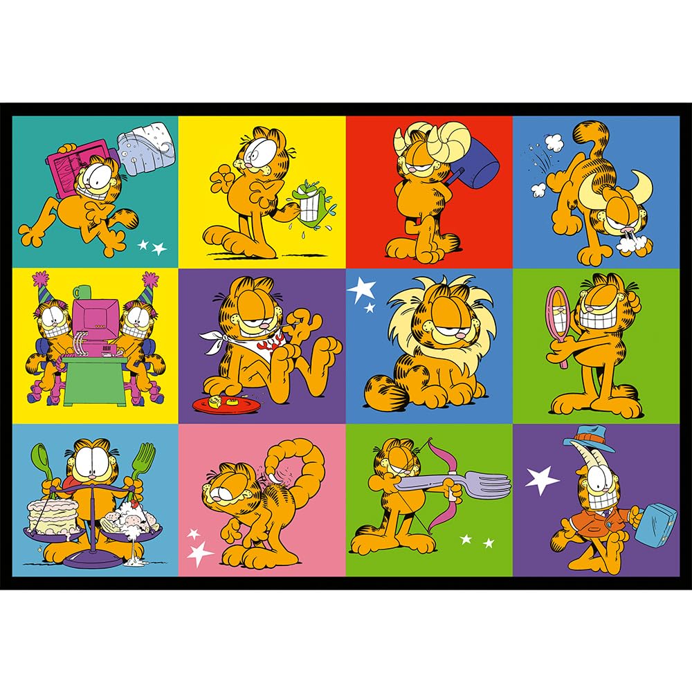 trefl-red-garfield-puzzle-4-x-250-pi-ces-adolescents image 8