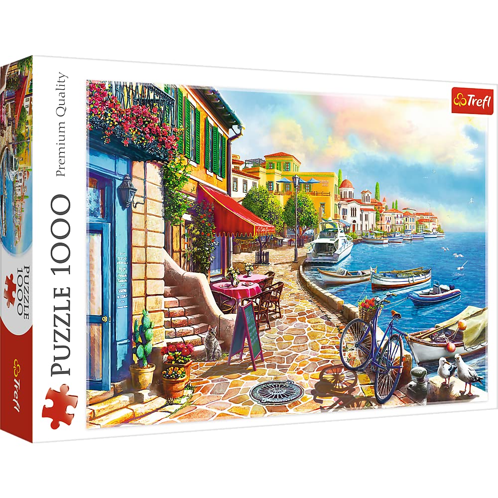 trefl-premium-plus-promenade-en-mer-puzzle-1000-pi-ces-plage image 1