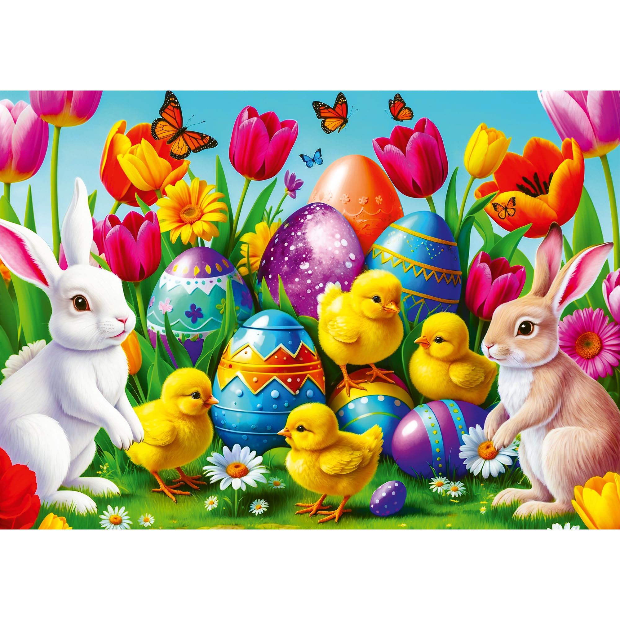 trefl-red-prairie-de-p-ques-puzzle-500-pi-ces-printemps image 2