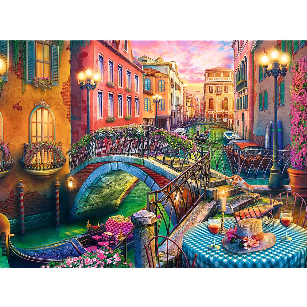 trefl-red-soir-e-venise-puzzle-3000-pi-ces image 2