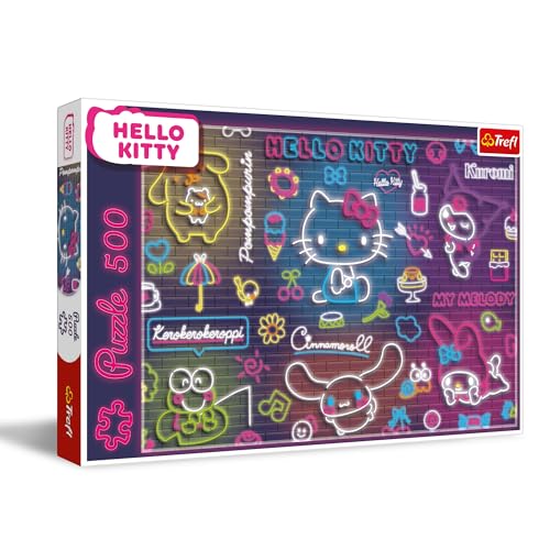 trefl-neon-hello-kitty-puzzle-500-pi-ces-10-ans image 7