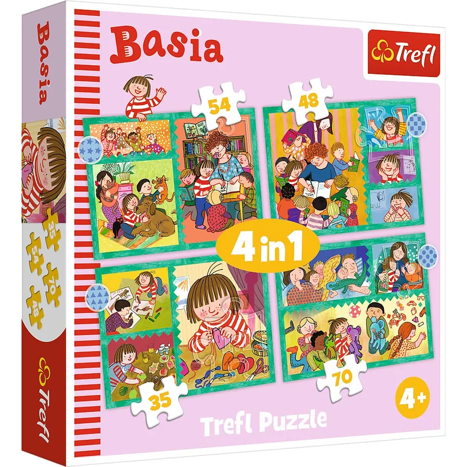 trefl-basia-4-en-1-puzzle-35-70-pi-ces-aventures-de-basia image 1