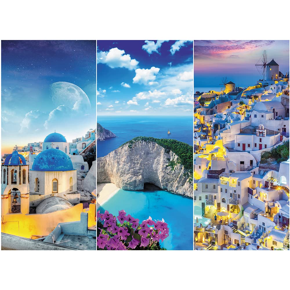 trefl-premium-plus-vacances-en-gr-ce-puzzle-3000-pi-ces-mer image 2