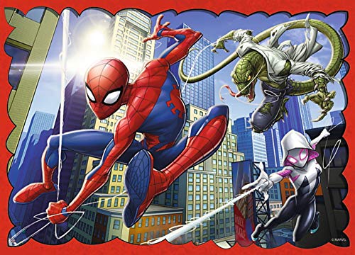 trefl-red-spiderman-4-en-1-puzzle-35-48-54-70-pi-ces-4-ans image 7