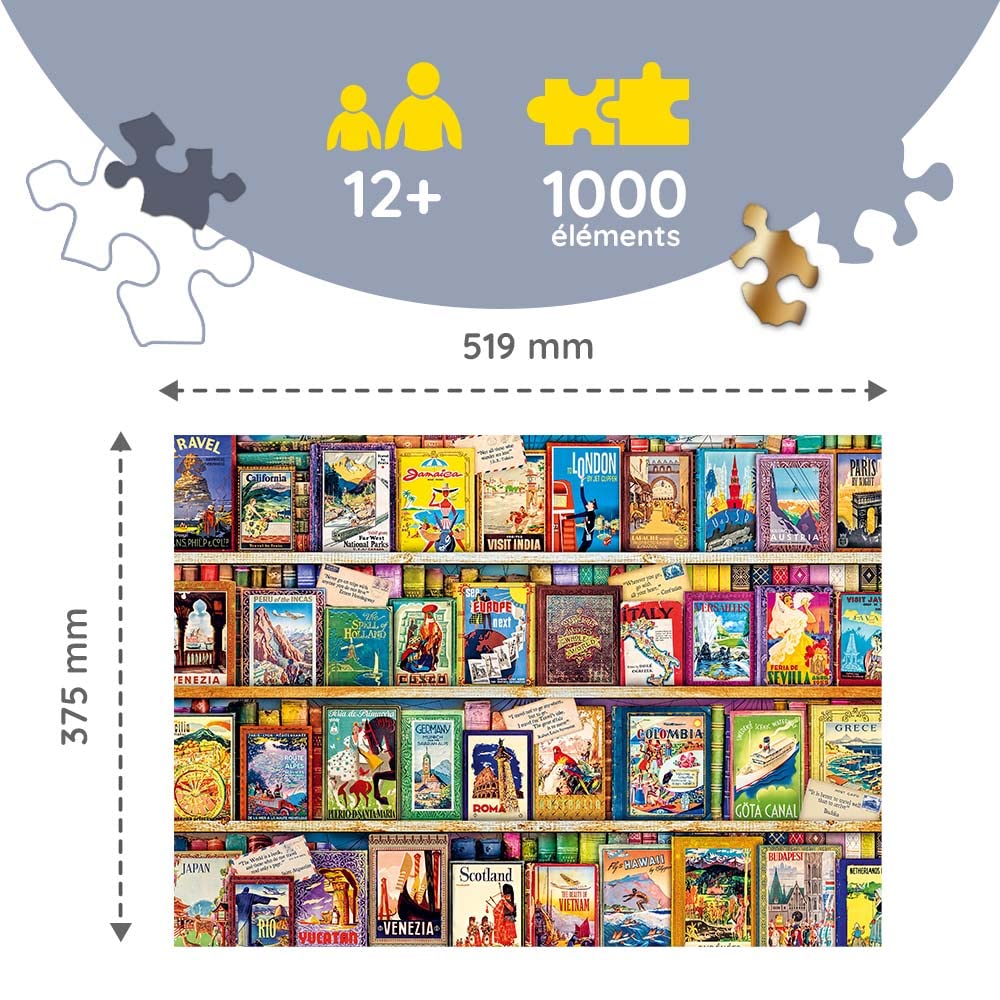 trefl-wood-craft-world-travel-guide-20176-puzzle-bois-1000-pcs image 3