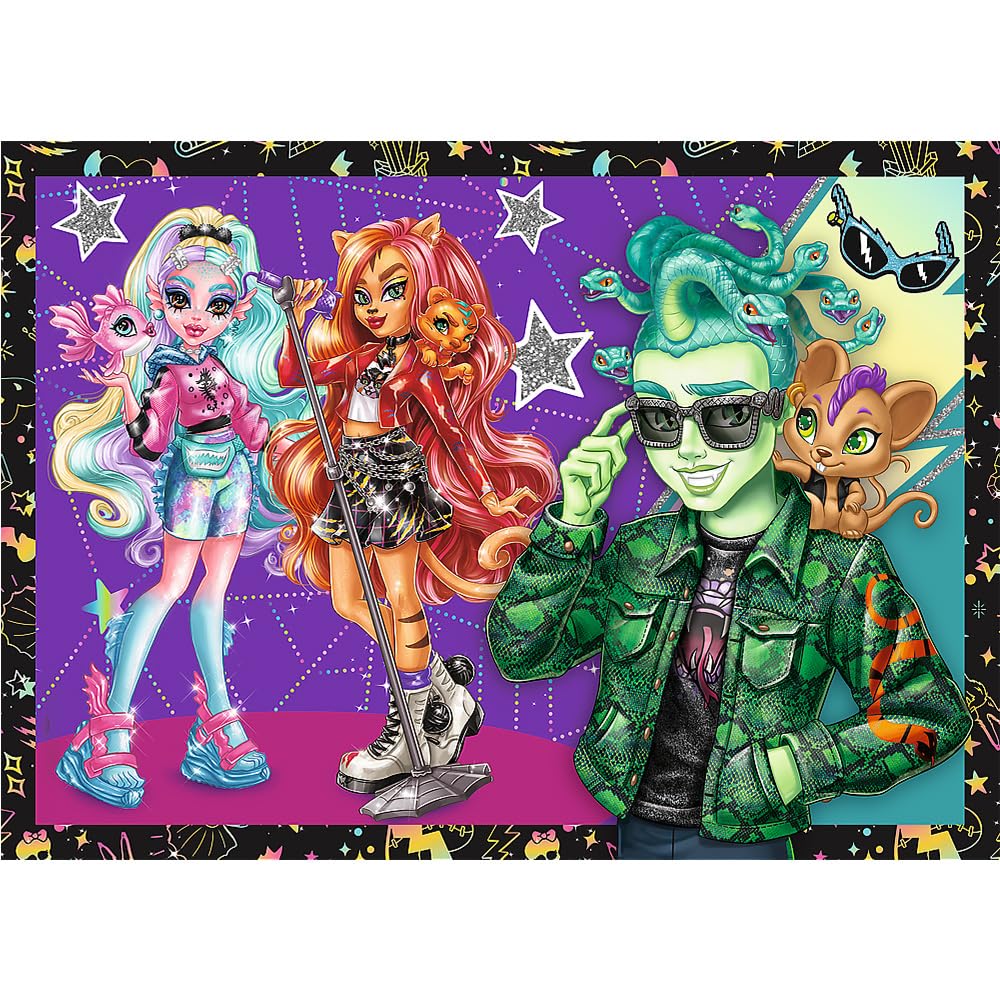 trefl-red-monster-high-journ-e-lectrisante-puzzle-4en1-4-ans image 6