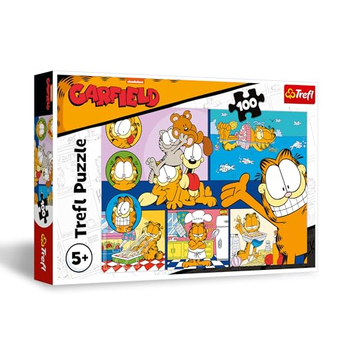 trefl-red-garfield-paresseux-puzzle-100-pi-ces-enfant-5-ans image 7