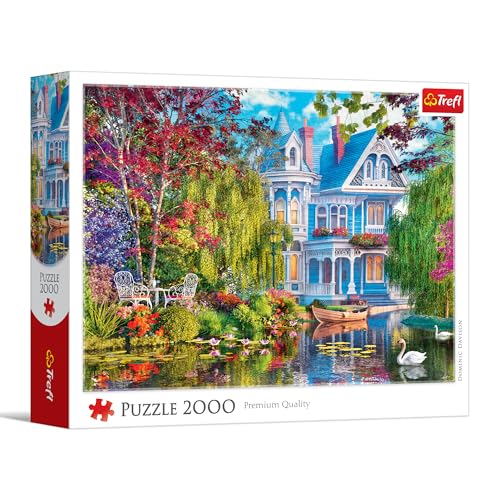 trefl-red-maison-au-bord-du-lac-puzzle-2000-pi-ces image 8