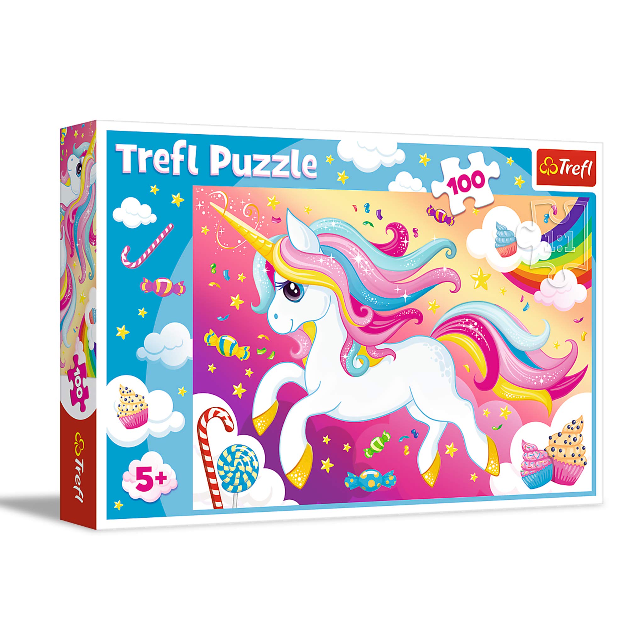 trefl-red-belle-licorne-puzzle-100-pi-ces-5-ans image 1