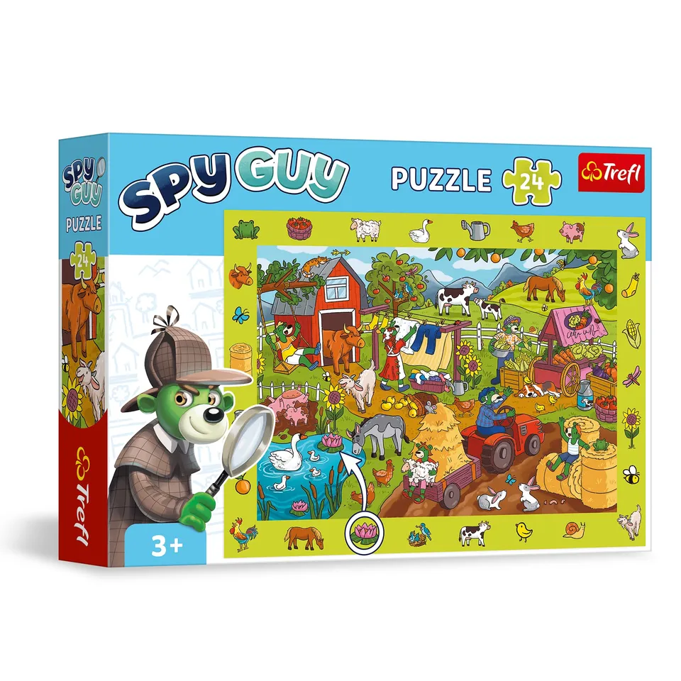 trefl-spy-guy-ferme-puzzle-observation-24-pi-ces-3-ans image 1