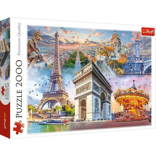 trefl-red-week-end-paris-puzzle-2000-pi-ces-collage image 1