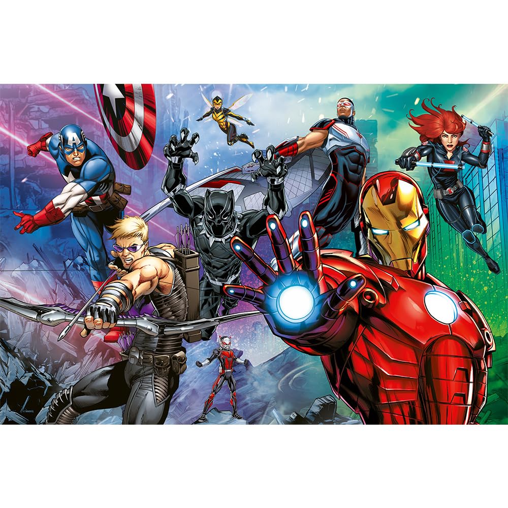 trefl-red-marvel-avengers-h-ros-puzzle-160-pi-ces-6-ans image 2