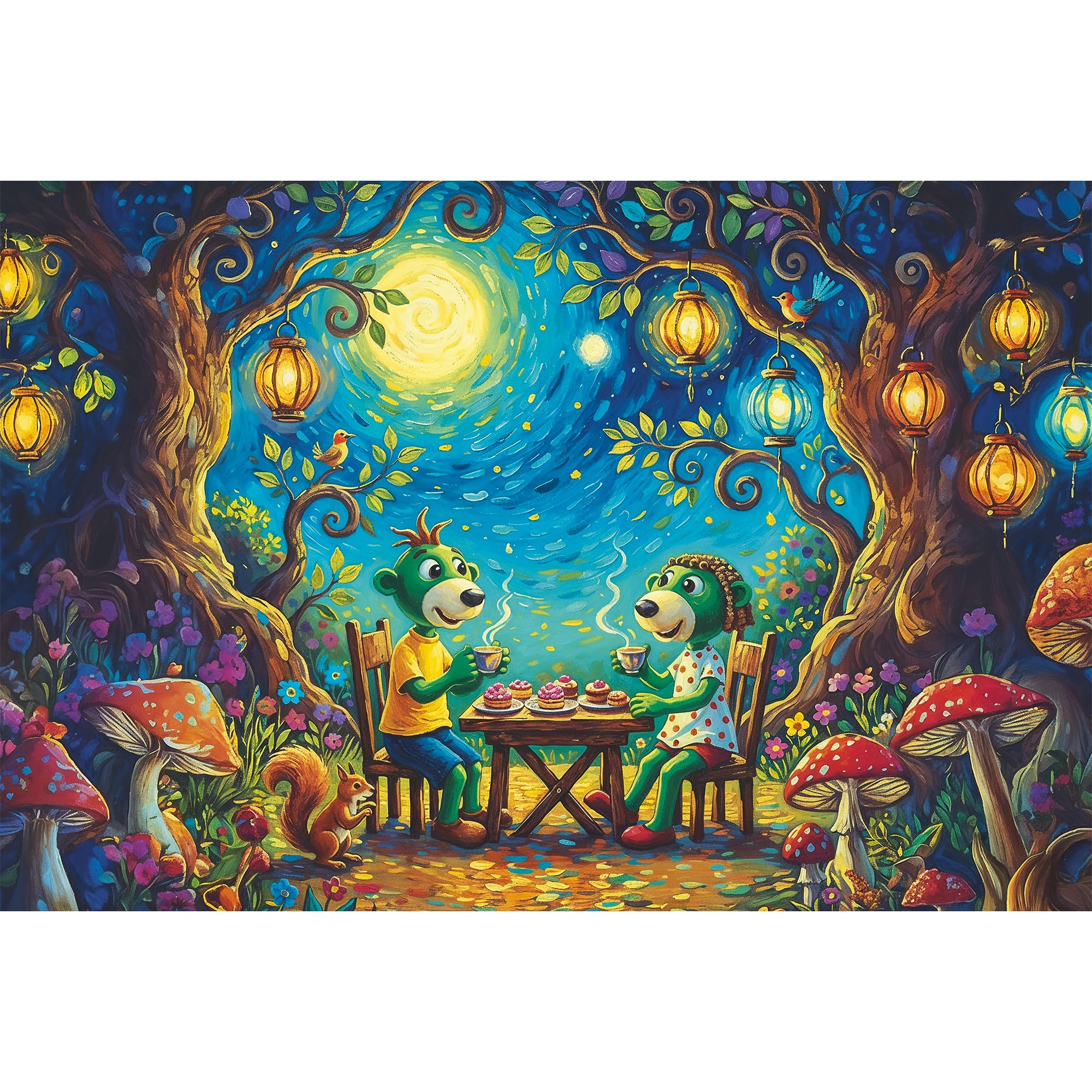 trefl-treflik-rencontre-au-caf-puzzle-100-pi-ces-5-ans image 2