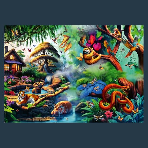 trefl-prime-uft-jungle-of-wonders-puzzle-6000-pi-ces-g-ant image 8