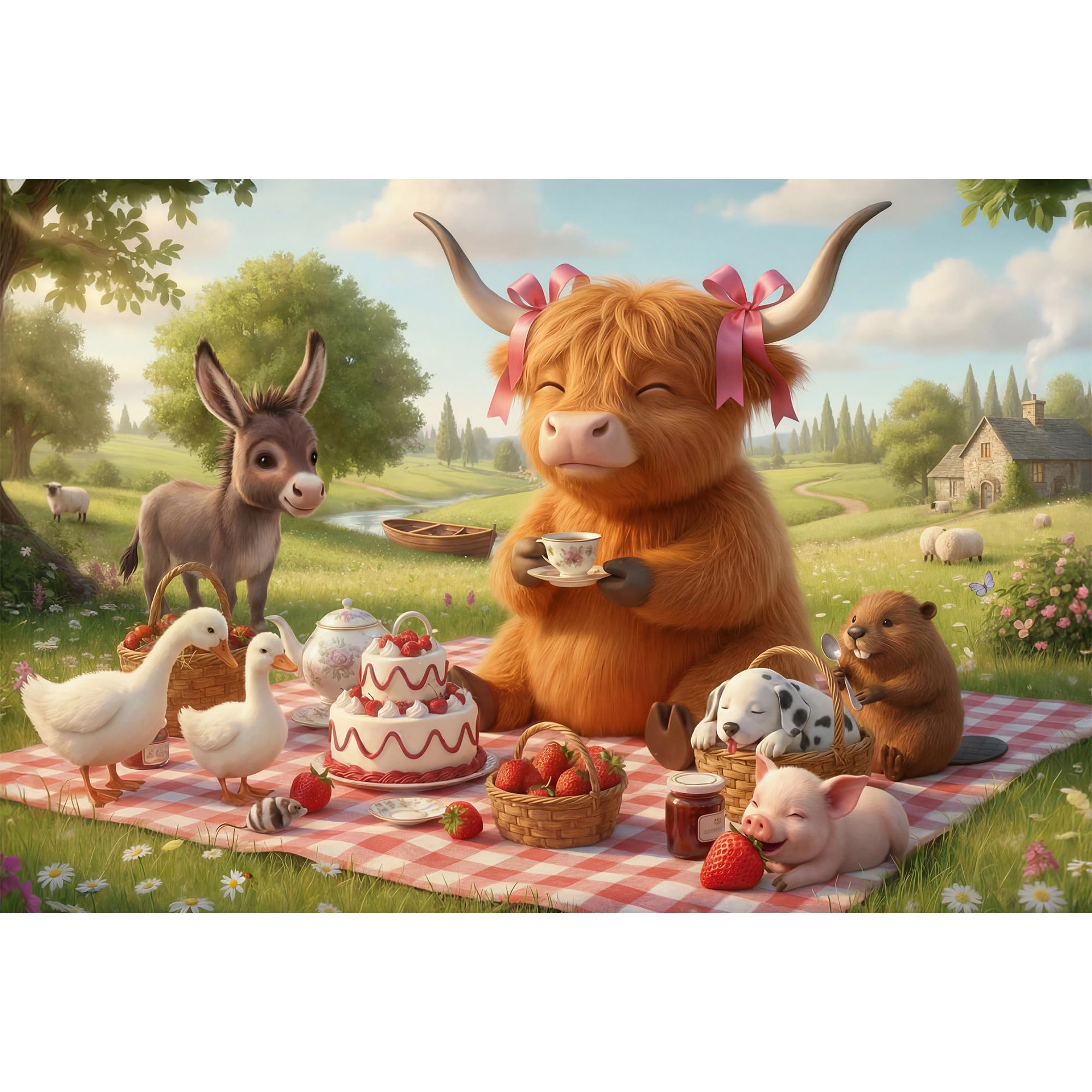 trefl-red-sweet-picnic-puzzle-300-pi-ces-enfants-8-ans image 2