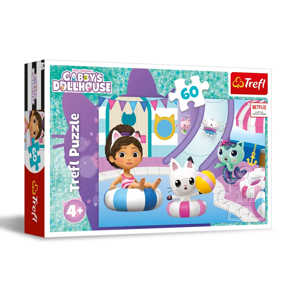 trefl-red-gabby-la-piscine-puzzle-enfant-60-pi-ces-4-ans image 1