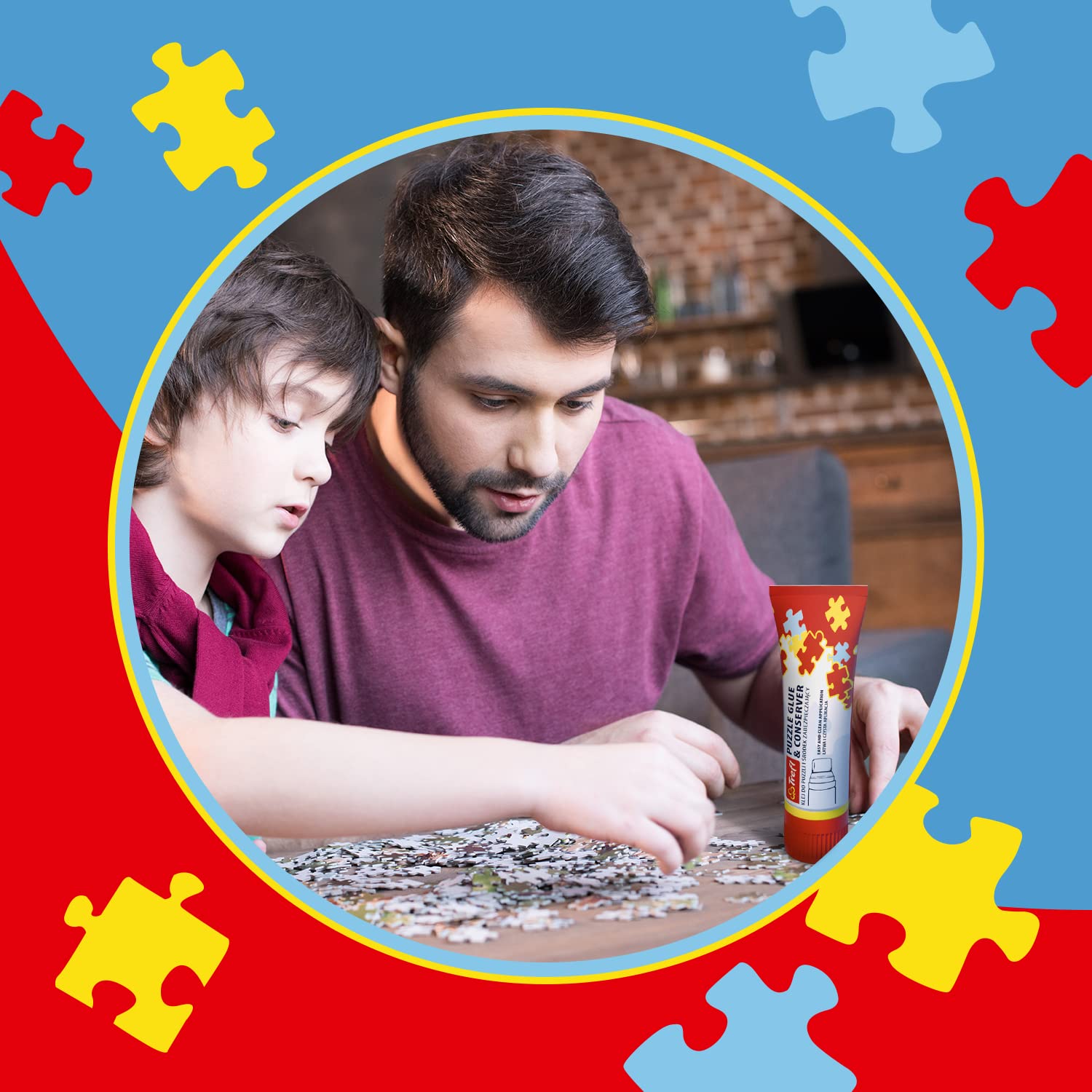 trefl-red-colle-puzzle-tube-ponge-86-g image 6