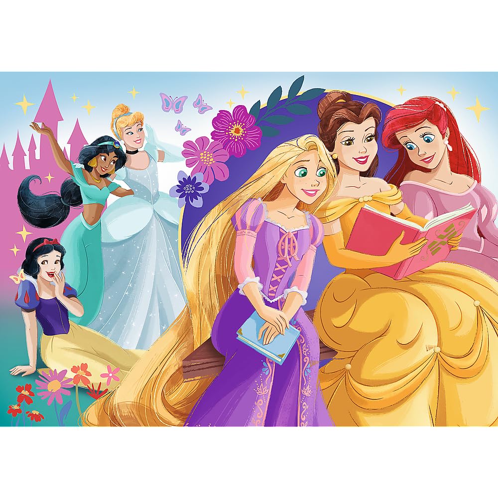 trefl-red-disney-princess-puzzle-100-pi-ces-paillet-5-ans image 2