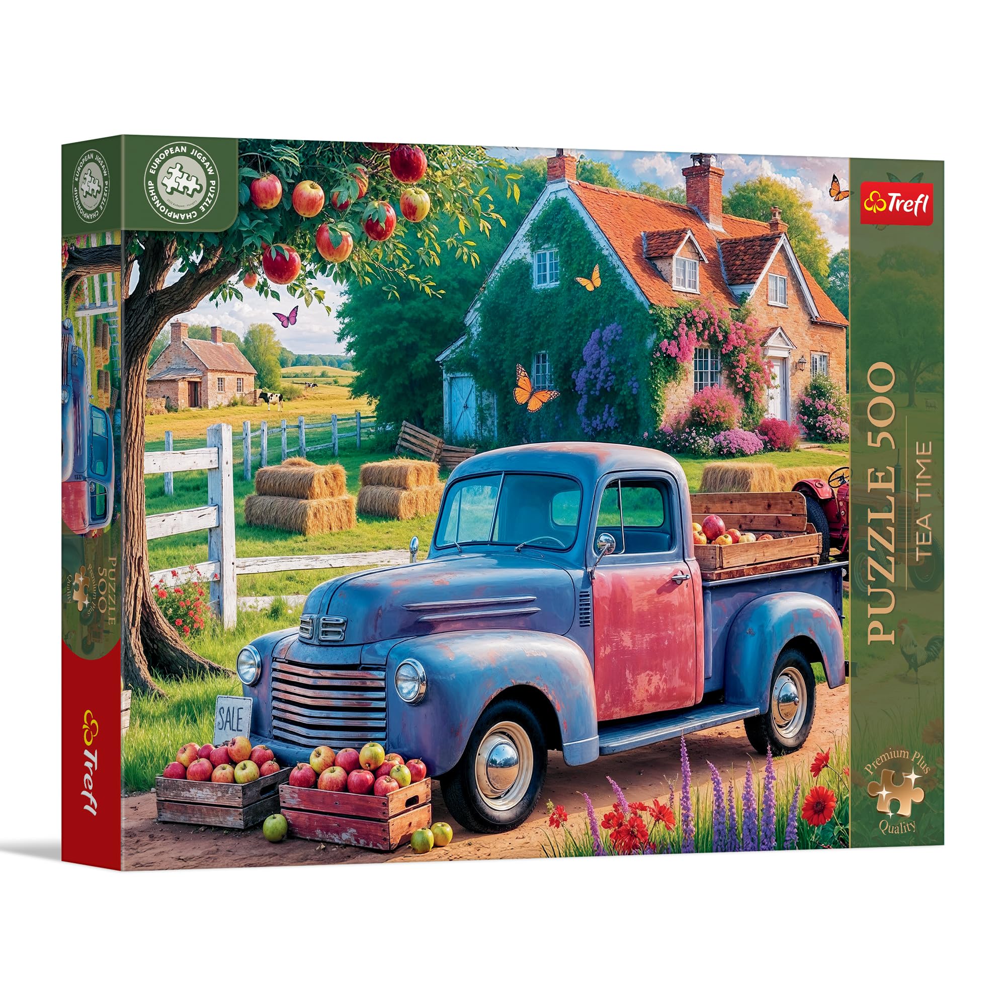 trefl-premium-plus-tea-time-puzzle-500-pi-ces-farmer-s-car image 1