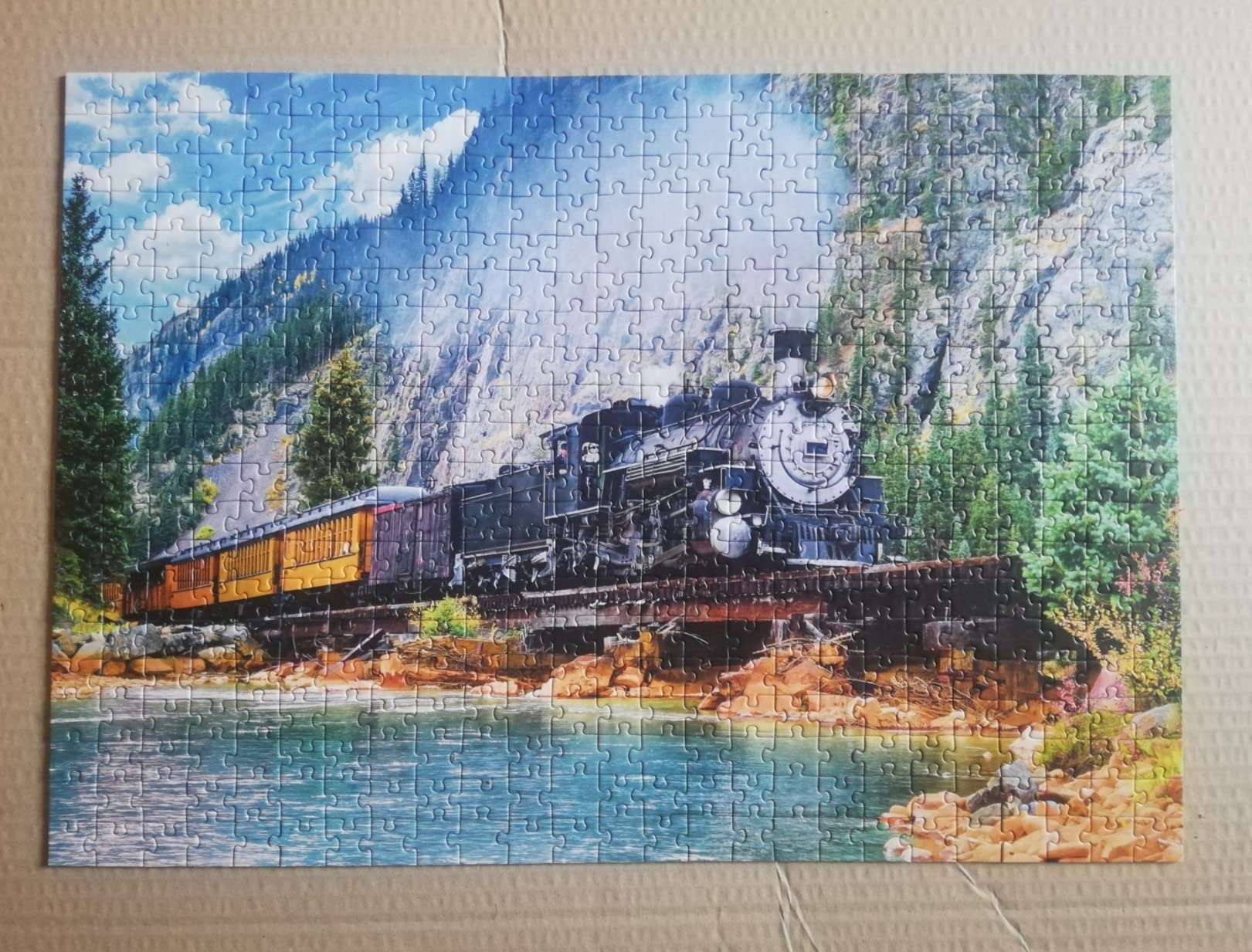 Train bien dessiné