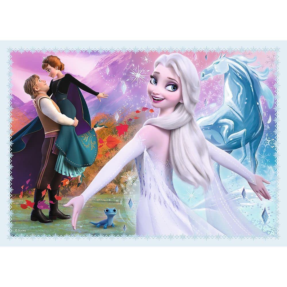 trefl-reine-des-neiges-2-puzzle-4-en-1-35-70-pi-ces-4-ans image 4