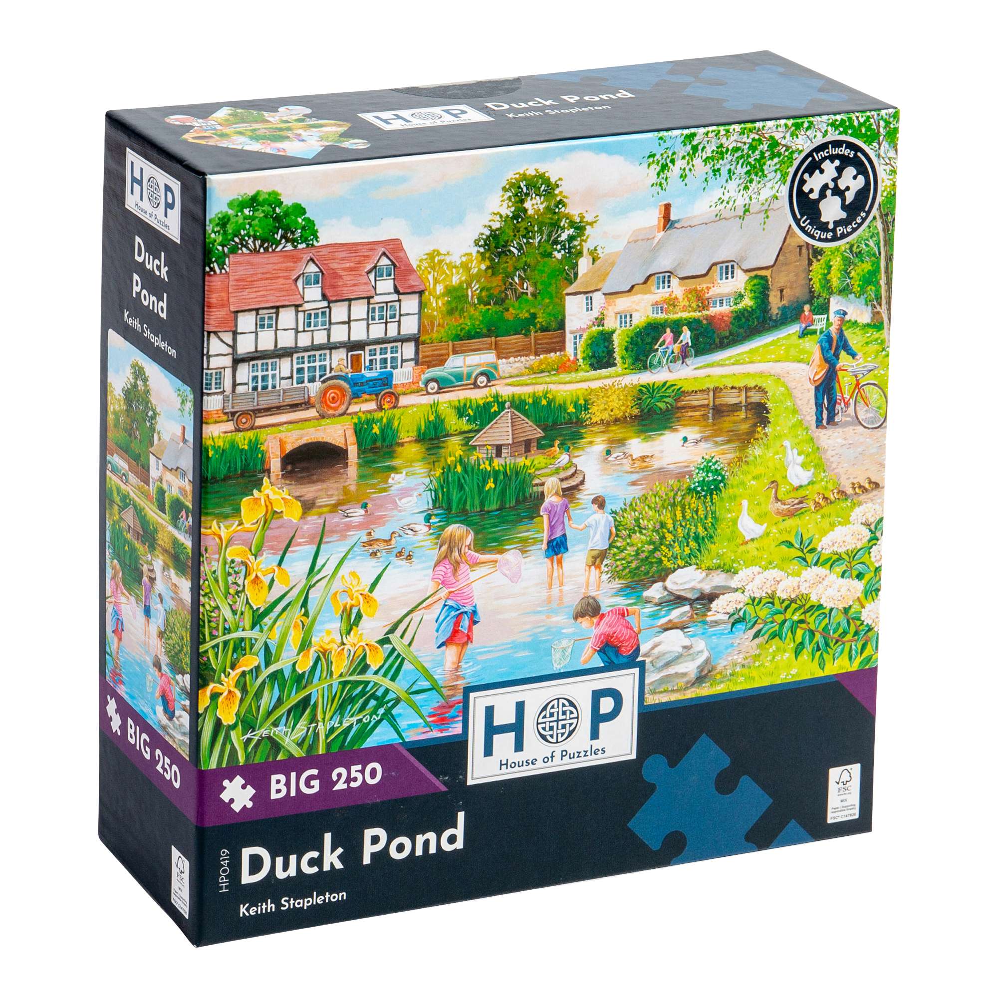 house-of-puzzles-duck-pond-puzzle-big-250-canards image 1