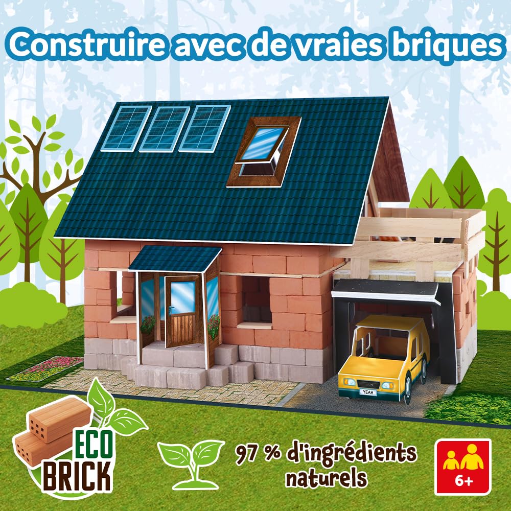 trefl-red-brick-trick-maison-jeu-construction-290-briques image 2