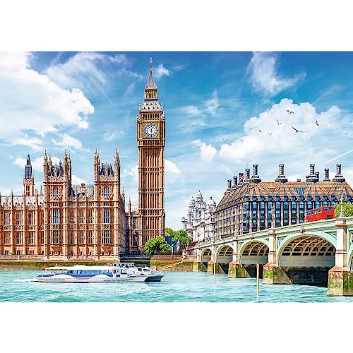 trefl-red-big-ben-londres-puzzle-2000-pi-ces-paysage-urbain image 8