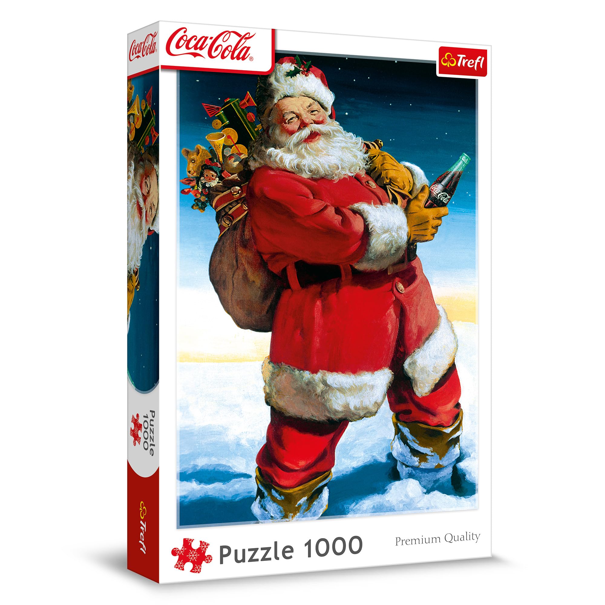 trefl-coca-cola-puzzle-1000-pcs-p-re-no-l-sur-la-neige-no-l image 1