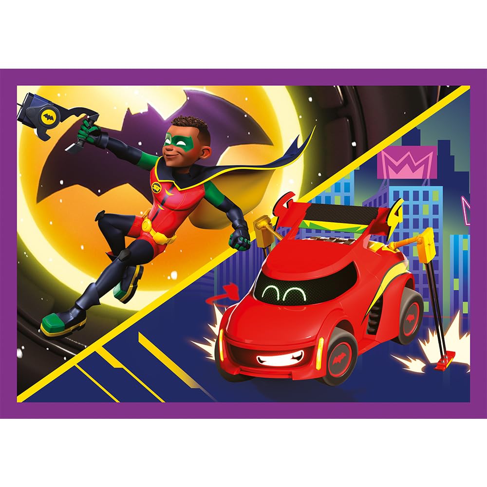 trefl-red-batwheels-puzzle-4-en-1-enfant image 7