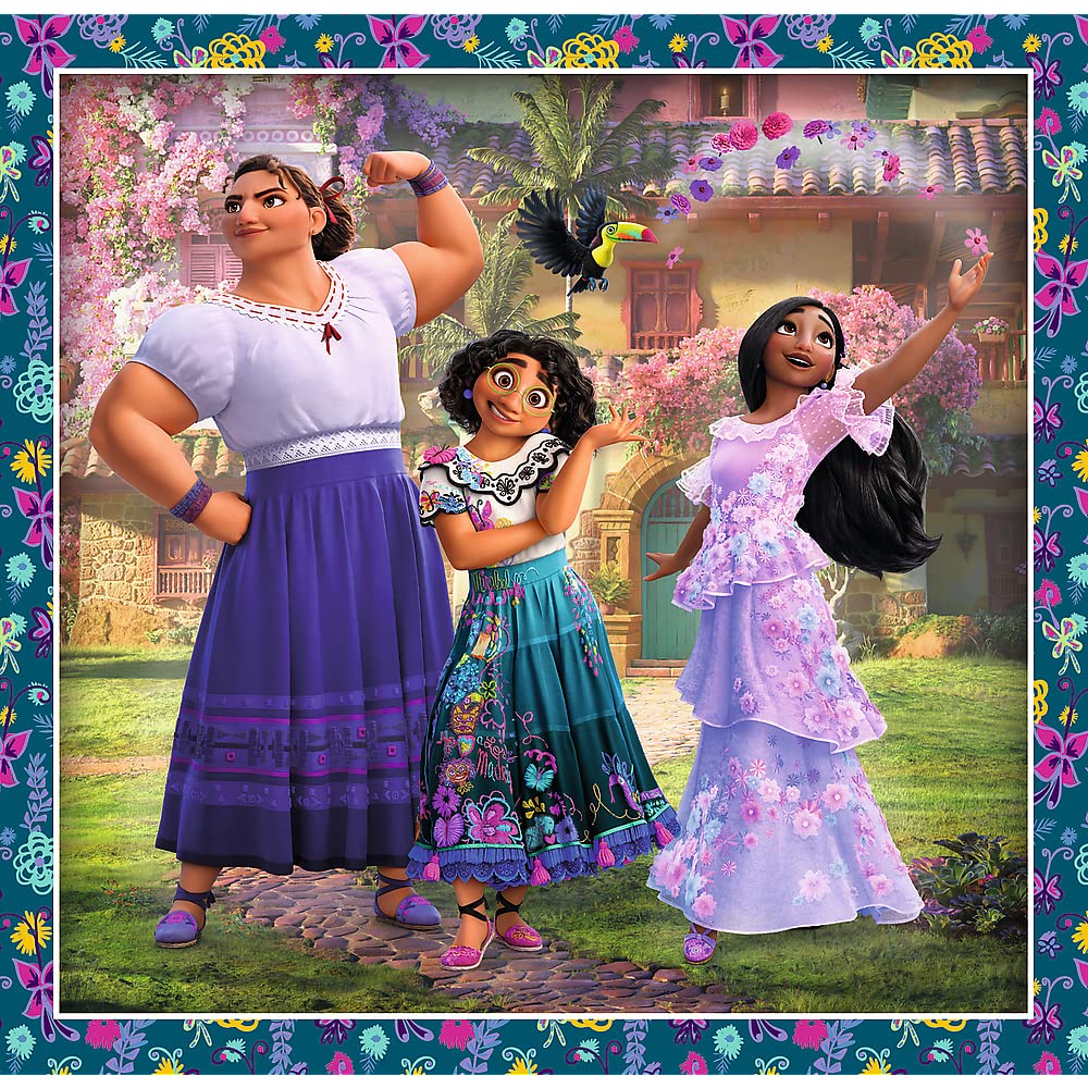trefl-red-encanto-puzzle-3-en-1-20-50-enfant-disney image 6