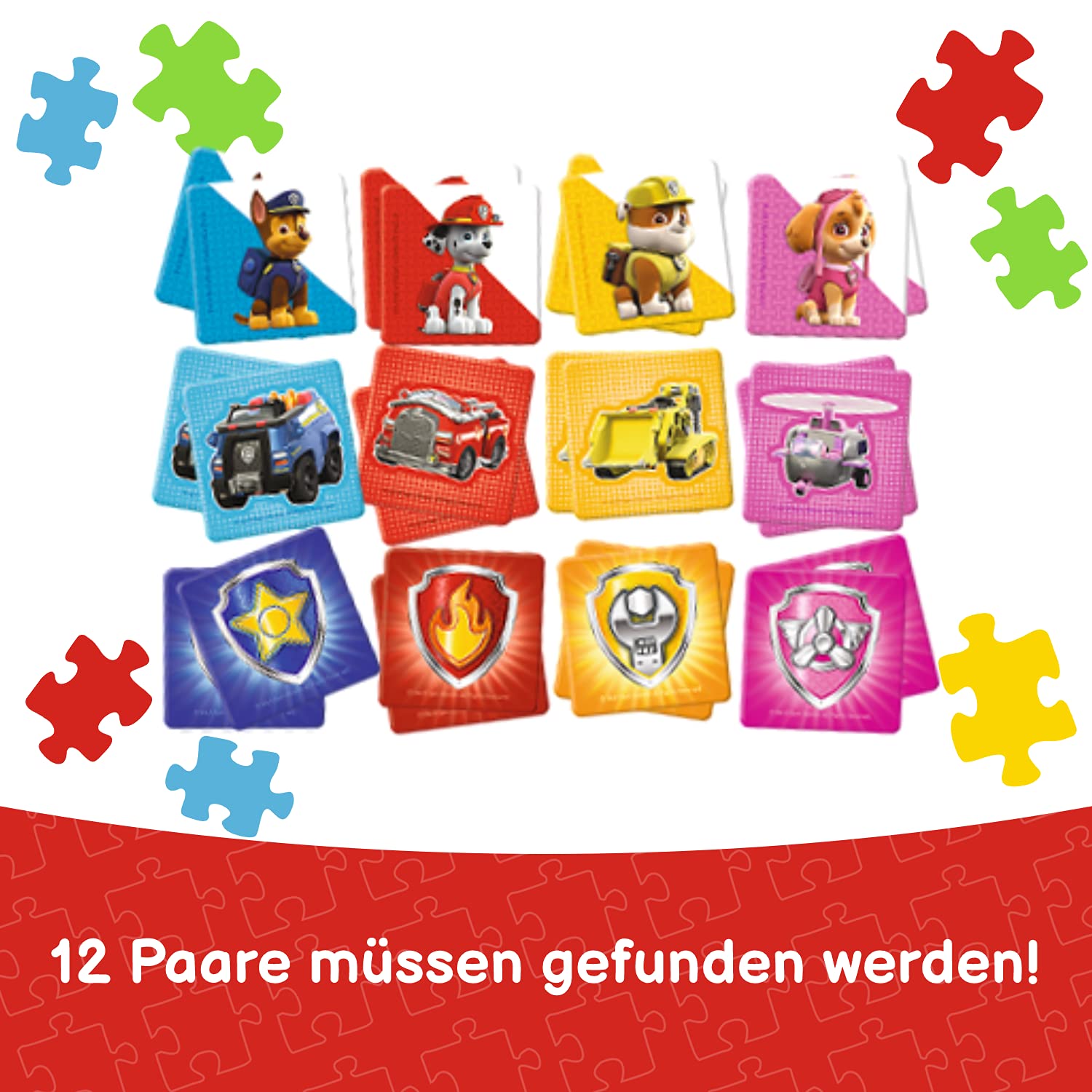 trefl-paw-patrol-2-puzzles-m-mos-enfant-3-ans-coussin image 4