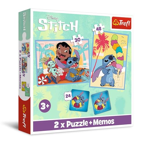 trefl-red-lilo-stitch-puzzle-enfant-3-en-1-30-48-pi-ces-m-mo image 7