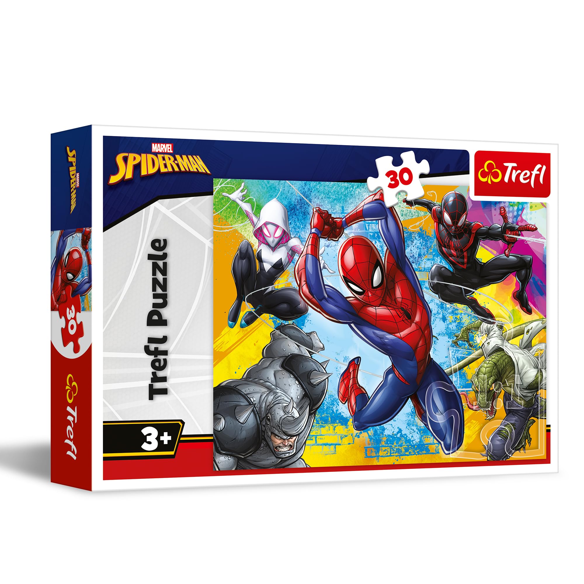 trefl-red-marvel-spiderman-puzzle-30-pi-ces-3-ans image 1