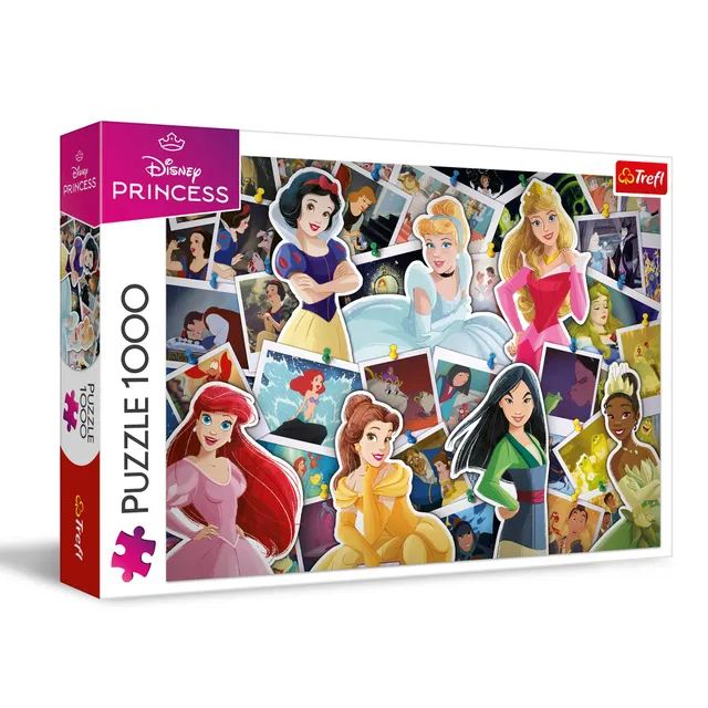 trefl-red-disney-princesses-puzzle-1000-pi-ces-collage image 1