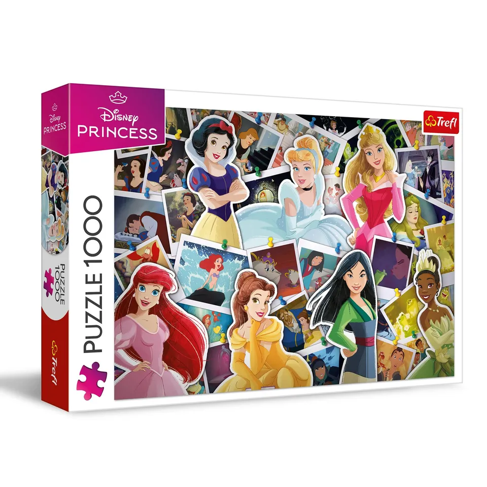 trefl-red-disney-princesses-puzzle-1000-pi-ces-collage image 1
